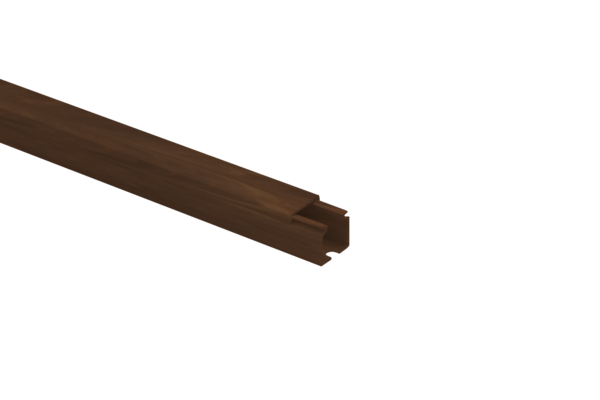 Kabelkanal 16x16 mm braun (Holzdesign)